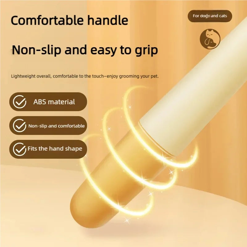 One Button Self-Cleaning Pet Hair Remover Brush Multifunctional Dog Cat Massage Comb Portable Grooming Brush
